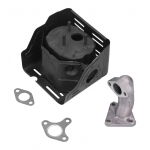 Summuti v&auml;ljalaskes&otilde;lm malmist Gx240 Gx270 mootorile tihendi ja sisselasketoruga