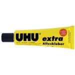 Colle universelle - Uhu - Extra - 31 g - Gel transparent - Ne coule pas puhas