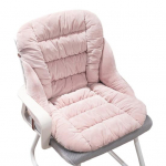 Istmepadi eemaldatava pestava kattega, paks suure elastsusega t&auml;idis, integreeritud disain, ergonoomiline toolipadi 45cm roosa