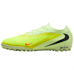 Nike Phantom 6 Low Pro TF Hyper Crimson Limelight Unisex tossud Kollane Must HJ4123-800 40.5