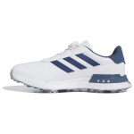 Adidas S2G Spikeless 24 Golf Wide White Kasutatud Tindiv&auml;rvi Meeste Tennised Pilvevalge H&otilde;bedane-Metallik IF0296 42⅔