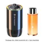 Aromaatiline auto k&auml;ivitus&otilde;huv&auml;rskendaja USB-laetav aroomiteraapia difuusor LED-valgusega L&otilde;hnajaotur Aroomi difuusor Nutikas ja kauakestev With 50ml Gulong