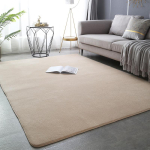Kaasaegne korallsametist vaip Pehme libisemiskindel elutoa magamistoavaip Suure pindalaga laste m&auml;ngup&otilde;randamatt kodu kaunistamiseks 160*230CM kaamel