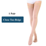 2 tk S-2XL Meditsiinilised kompressioonsukad Veenilaiendid 20-30 Mmhg Elastsed ravi-hooldussukad Astmelise toega sukad S