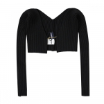 JacquemuS 213kn108 2190 990 La Maille Logo V&otilde;lu Micro Naiste S Kampsun 213KN108-2190 990 (36)