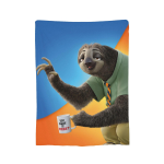 Multikas Zootopia Flash Tekid Flanell Prindiga Multifunktsionaalne &Uuml;lisoojendav Visketekk Voodipesuks Auto Voodikate 80x60in