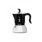 Cafetera Moka Bialetti Fiammetta Induction 4 tazas 0 18L acero inoxidable negra