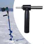 Ice Auger Drill Adapter Fishing Accessories Sturdy Ergonomic Attachment for Set up gray