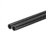 uxcell 2 tk s&uuml;sinikkiust torusid, 6 x 8 x 330 mm, l&auml;ikiv pind, valtsitud, puhtad s&uuml;sinikust &uuml;mmargused torud RC lennukitele ja multikopteritele