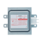 Mikrolaineahju magnetron Mugavalt paigaldatav mikrolaineahju magnetron 2M248H mikrolaineahju toru metallist tekstuuriga mikrolaineahju jaoks 1
