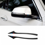 2 tk s&uuml;sinikkiust auto p&otilde;rkekaitseraua kleebis tahavaatepeegli h&otilde;&otilde;rdumisvastane riba kaitse BMW E60 F10 F07 F01 autole Style-A