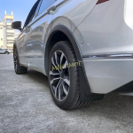 Front & Rear Car Splash Guards Mud Flaps Fender Mudguard Cover Trims For 2017-2023 VW Tiguan Allspace R-Line edition