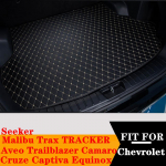 Chevrolet Aveo Trailblazer Cruze Captiva Equinox Malibu Trax Seekeri auto pakiruumi matt, pakiruumi padja vaibakate Wine Red