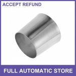 auto Exhaust Pipe Tubing Piping Adapter 3 OD to 3.5 OD 304 Stainless Steel