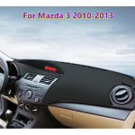 Must Nahast Auto Armatuurlaua Kate Armatuuri Kaitsekiht Matt Mazda 3 2010-2013 jaoks