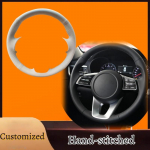 ized Microfiber Leather Hand-stitched Steering Wheel CoverFor Kia K5 Optima Cee'd Ceed Forte Cerato (AU) 2018 purple Thread
