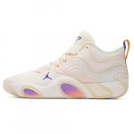 Nike Tatum 3 PF Sail Muslin kahvatu elevandiluu korvpallijalatsid HV5913-100 Meeste EU 44.5 valge