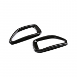 For BMW 3 Series G20 G28 -2025 stainless steel Glossy Black Car Tail Muffler Exhaust Pipe Output Cover Car Accessories Trim