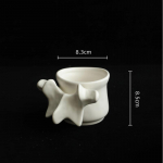 Keraamiline vaas Selgrool&uuml;li Luukuju Abstraktne Keraamiline kruus Kohvitass Pliiatsihoidja Lillevaas Kodukaunistuse Tarvikud