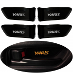 SAWAKAKI Siseuks Siseuks Logo 7 V&auml;rvi Siseosa Kohandatav &Uuml;hilduv Toyota Yaris Crossiga Komplekt 4 lambiga, Valgustus, LED,