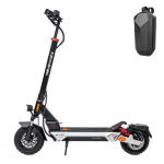 45km/h Kukirin M4 Ma&times; Linnaliikuri E-t&otilde;ukeratas 800W, 48V 18.2Ah, 10 Rehvid, T&auml;isvedrustus, Kokkupandav Disain Linnaliikluseks M4Max+Bag (Split Up) valge