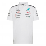 Adidas Mercedes - AMG Petronas Formula 1 Team triibuline l&uuml;hikeste varrukatega polos&auml;rk meestele pealsed KE5524 XL