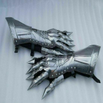 Ringwraith's Gloves Paar Gauntlet Armour Knight Crusader Armor terasest Nazgul kindad