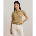 Lauren Ralph Lauren Kootud puuvillane polo kampsun Wmlrswesn820160270 XS