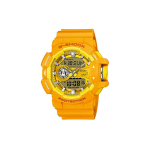 CASIO Naiste vedelkristall/analoog topeltn&auml;iduga seeria Kollane kell GA-400A-9A GA-400A-9A Yellow Watch Dial yellow