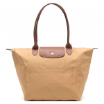 Longchamp Le Pliage Original Reljeefne Logo Kl&otilde;pskinnitusega Kandekott Naiste kandekotid Helepruun L1899089P86 Basic Set (Bag)