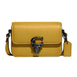 Coach Studio 12 Lukkkinnitusega Mitmetaskuline Nahast &Otilde;la-Crossbody Kott V&auml;ikesed Naiste kotid Hanekollane CC484-V5LQT Basic Set (Bag+Dust Bag)