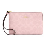 Coach Klassikaline Logo Kunstnahast Sidur V&auml;ike Roosa Naiste Sidur CAQ75-IMPO Basic Set (Bag+Dust Bag)