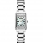 Emporio Armani Genni P&auml;rlmutter Roostevaba Teras H&otilde;bedane Naiste Kvartsikell AR11625 p&auml;rliv&auml;rvi ema
