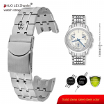 Swatch YRS403 YRS412 YRS402G jaoks Roostevabast terasest kellarihm 21mm meeste kaarjas n&otilde;gus h&otilde;bedane k&auml;ev&otilde;ru Randmerihm Kellatarvikud 21mm h&otilde;be