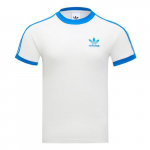 adidas Originals SS25 CALI T-s&auml;rk Meeste Jade White/Bird Feather Blue KR0291 3XL