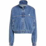 adidas Originals Premium Essentials Treeningjakk Pehme L&otilde;tv Teksajakk L helesinine v&auml;rv