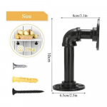 Toruriiuli Kinnitusrauaalus Raudt&ouml;&ouml;stuslik Toruriiuli Kinnitusrauaalus Kinnitusrauaalus Hoidikud Ladustamishoidikud Riiulid Koduaksessuaarid 8 inch
