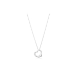 Tiffany & Co. Elsa Peretti&reg; S&uuml;da Teemant Kaelakee Naiste kaelakee H&otilde;be 26848598 F,Silver
