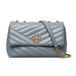 Tory Burch Kira tepitud ketiga rihmaga lambanahast v&auml;rviplokkiga crossbody kott Naiste kotid Sinine 64963-494 Basic Set (Bag+Dust Bag)