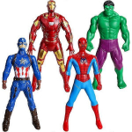 Marveli kujud Superkangelaste kujud 18cm 4tk Avengersi kujud Marveli m&auml;nguasi Titan Hero seeria