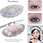 Flower Knows Shell's Jewel Collection 6-v&auml;rviline meigipalett 01 Moonlight Pearl luu