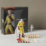 UUSIM Laos Kaiyodo Revoltech Amazing Yamaguchi One Punch Man Saitama Anime Tegevuskujud Ko Mudelikogu M&auml;nguasjad Laste Kingitused with box