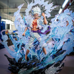 Laos 30cm Jt One Piece tegelane Nika Luffy Multikategelane Lauakaunistused Kuju Luffy Gk K&auml;sitsi valmistatud Trend Naudi Mudel