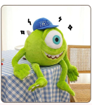 35/60/80cm Anime Monster University Mike Wazowski Palus Suure Silmaga T&auml;idisega Viskepadi Diivani Seljapadi Toakujundus M&auml;nguasjad Kingitus 35cm green