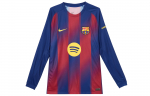 Nike FC Barcelona 2025/26 staadion kodus&auml;rgi meeste Nike Dri-FIT jalgpalli repliik pikkade varrukatega s&auml;rk HJ4611-456 XXL