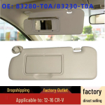 83280-T0A 83230-T0A: &Uuml;hilduv p&auml;ikesekaitse p&auml;ikesesirm 2012-2016 Honda CR-V jaoks Left without light beige