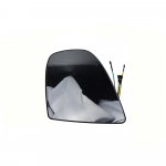1x Vasakpoolne peegliklaas soojendusega 51167174981 2007-2014 BMW X5 X6 E70 E71 E72 jaoks