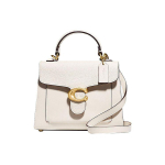 Coach Tabby 20 Klassikaline C-logoga &uuml;lemise k&auml;epidemega kott Naiste k&auml;ekott Roosa Valge 636-B4HA Basic Set (Bag+Dust Bag) white