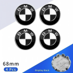 4 tk 68 mm Auto Ratta Keskmise Rummu Kapsli Embleemi Kleebised Stiil BMW M Performance 1 3 5 7 Seeria X1 X2 X3 X4 X5 X6 X7 M3 M5 M7 jaoks