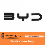 BYD Sealion 7 EV Auto Must Esipaneeli Embleem Must S&otilde;dalane Tagumine M&auml;rk Modifikatsioon Katte Stiilid Saba Logo Mustaks V&auml;rvimine Auto Embleem